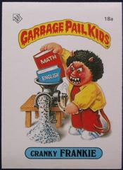 Cranky FRANKIE Garbage Pail Kids 1985 Mini Prices