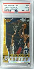 Charles Barkley [Atomic Refractor] #46 Basketball Cards 1996 Bowman's Best Prices