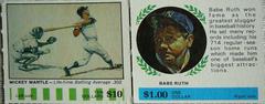 Mickey Mantle [Right Side $10] Baseball Cards 1968 American Oil Prices