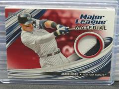 Aaron Judge [Red] #MLM-AJ Baseball Cards 2023 Topps Update Major League Material Prices
