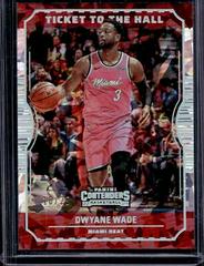 Dwyane Wade [Cracked Ice] #1 Basketball Cards 2022 Panini Contenders Ticket to the Hall Prices