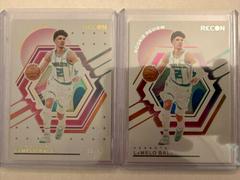 LaMelo Ball [Purple] #11 Basketball Cards 2023 Panini Recon Rookie Review Prices
