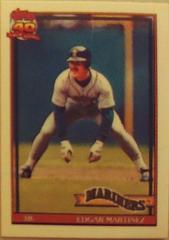 Edgar Martinez #607 Baseball Cards 1991 Topps Micro Prices