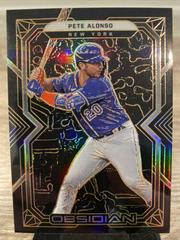 Pete Alonso [Orange] #26 Baseball Cards 2022 Panini Chronicles Obsidian Prices