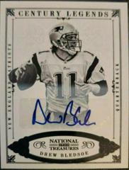 Drew Bledsoe Football Cards 2012 Panini National Treasures Prices