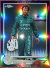 Sebastian Vettel [Purple] #10 Racing Cards 2022 Topps Chrome Formula 1 Prices