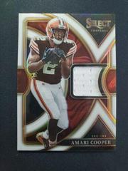 Amari Cooper [White] #SS-14 Football Cards 2022 Panini Select Swatches Prizm Prices
