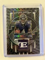 Zay Flowers [Yellow Electric Etch] #107 Football Cards 2023 Panini Obsidian Prices