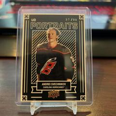Andrei Svechnikov [Gold] Hockey Cards 2022 Upper Deck UD Portraits Prices