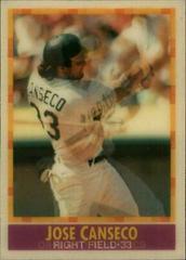 Jose Canseco Baseball Cards 1990 Sportflics Prices