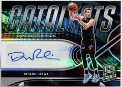 Duncan Robinson [Asia] #CAS-DRB Basketball Cards 2021 Panini Spectra Catalysts Signatures Prices