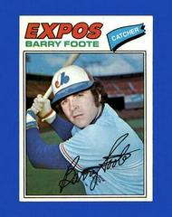 Barry Foote #612 Baseball Cards 1977 Topps Prices