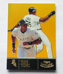 Frank Thomas [Class 3 Gold] #33 Baseball Cards 2001 Topps Gold Label Prices