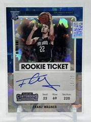 Franz Wagner [Autograph Cracked Ice] Basketball Cards 2021 Panini Contenders Prices