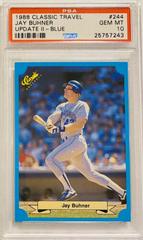 Jay Buhner [Blue] Baseball Cards 1988 Classic Travel Update II Prices