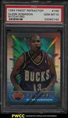 Glenn Robinson [Refractor w/ Coating] #166 Basketball Cards 1994 Finest Prices