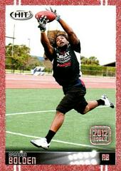 Brandon Bolden [Red] #144 Football Cards 2012 Sage Hit Prices