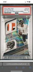 Justin Fields [Neon Marble] #SS-JFI Football Cards 2022 Panini Spectra Sunday Spectacle Prices