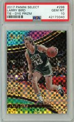 Larry Bird [Tie Dye Prizm] #298 Basketball Cards 2017 Panini Select Prices