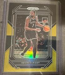 Kevin Durant [Black Gold] #10 Basketball Cards 2022 Panini Prizm Prices