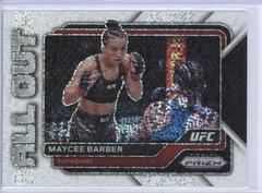 Maycee Barber [White Sparkle] Ufc Cards 2023 Panini Prizm UFC All Out Prices