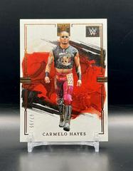 Carmelo Hayes #11 Wrestling Cards 2023 Panini Impeccable WWE Prices