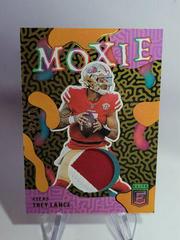 Trey Lance [Prime] #MO-26 Football Cards 2022 Panini Donruss Elite Moxie Prices
