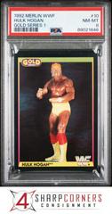 Hulk Hogan #10 Wrestling Cards 1992 Merlin WWF Gold Series 1 Prices