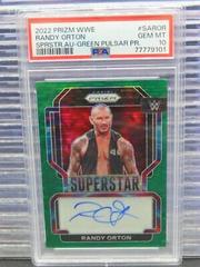 Randy Orton [Gold Prizm] #SG-RKO Wrestling Cards 2022 Panini Select WWE Signatures Prices