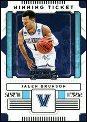 Jalen Brunson #4 Basketball Cards 2020 Panini Contenders Draft Picks Winning Tickets Prices