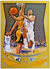 Carmelo Anthony [Gold] #15 Basketball Cards 2004 Topps Prices
