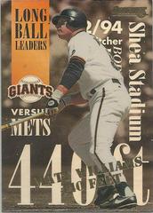 Matt Williams Baseball Cards 1995 Panini Donruss Long Ball Leaders Prices