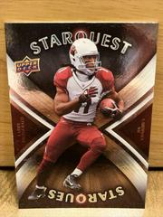 Larry Fitzgerald [Silver] #SQ20 Football Cards 2008 Upper Deck Starquest Prices