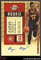Onyeka Okongwu [Autograph Gold] Basketball Cards 2020 Panini Contenders Optic Prices