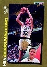 Larry Bird Basketball Cards 1992 Fleer Spalding Schoolyard Stars Prices