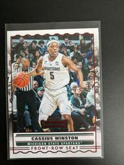 Cassius Winston [Red] Basketball Cards 2020 Panini Contenders Draft Picks Front Row Seat Prices