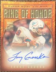 Larry Csonka Football Cards 2002 Topps Ring of Honor Autographs Prices