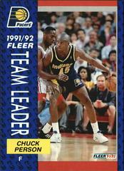Chuck Person #382 Basketball Cards 1991 Fleer Prices