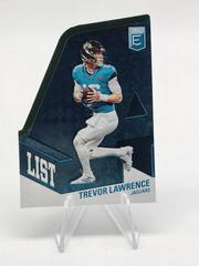 Trevor Lawrence [Green] Football Cards 2022 Panini Donruss Elite A List Prices