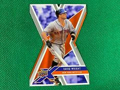 David Wright [Die Cut] #62 Baseball Cards 2008 Upper Deck X Prices