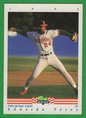 Eduardo Perez #211 Baseball Cards 1992 Classic Best Prices