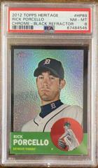 Rick Porcello [Black Refractor] #HP89 Baseball Cards 2012 Topps Heritage Chrome Prices