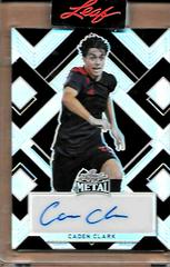 Caden Clark Soccer Cards 2022 Leaf Metal Autographs Prices