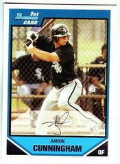 Aaron Cunningham #BP21 Baseball Cards 2007 Bowman Prospects Prices