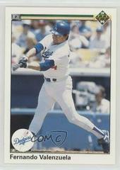 Fernando Valenzuela #445 Baseball Cards 1990 Upper Deck Prices