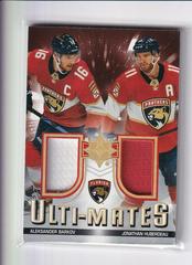 Aleksander Barkov, Jonathan Huberdeau #UTM-HB Hockey Cards 2021 Ultimate Collection Ulti Mates Jersey Prices