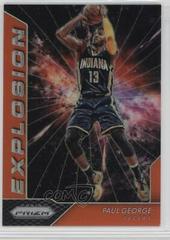 Paul George [Orange Prizm] #3 Basketball Cards 2016 Panini Prizm Explosion Prices
