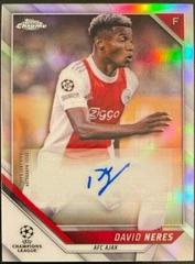 David Neres Soccer Cards 2021 Topps Chrome UEFA Champions League Autographs Prices