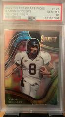 Aaron Rodgers [Tie Dye] Football Cards 2022 Panini Select Draft Picks Prices