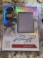 David Ortiz #PMS-DO Baseball Cards 2022 Panini Capstone Peak Material Signatures Prices